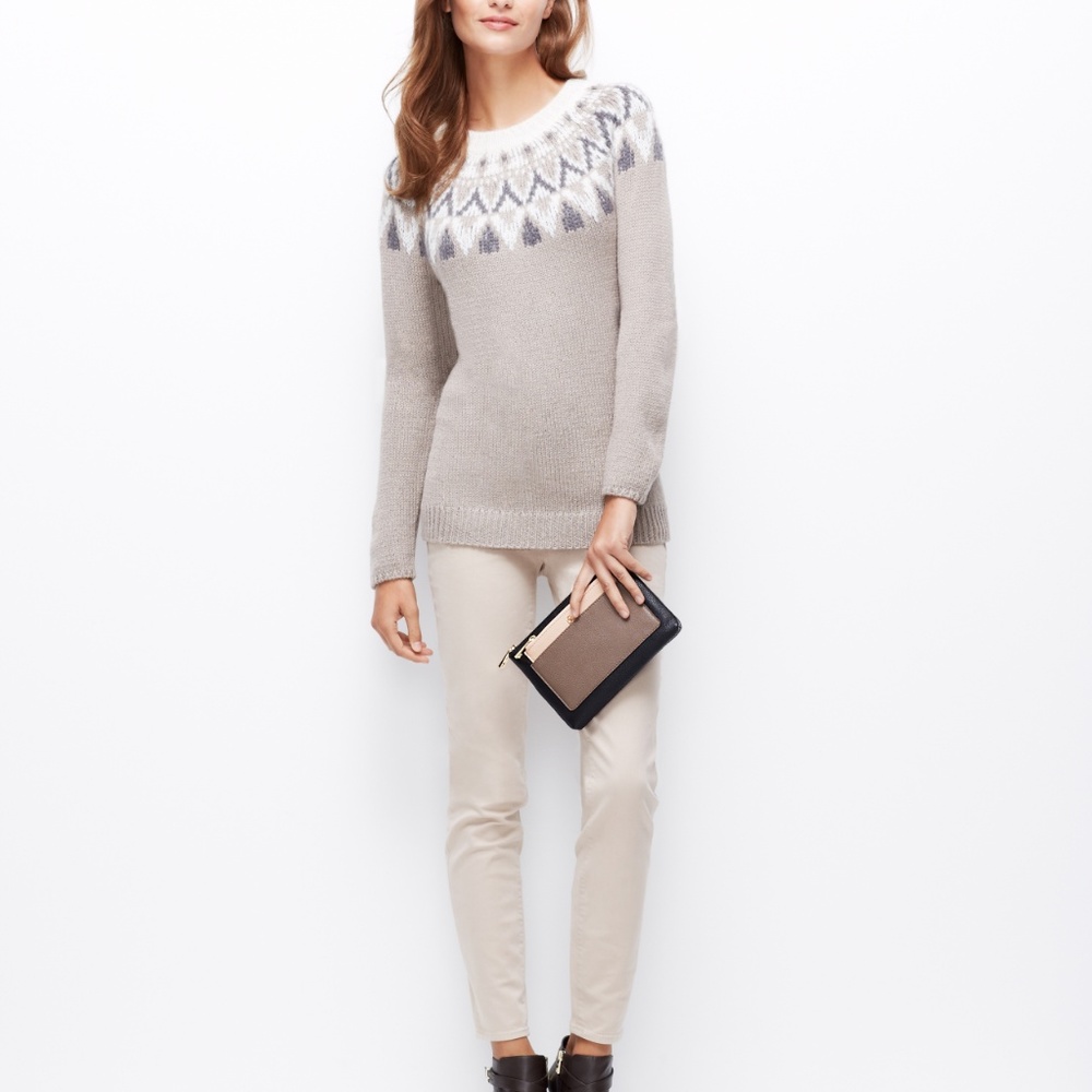 Ann Taylor Fair Isle Sweater